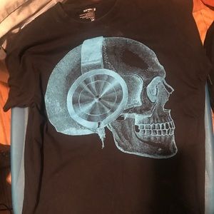 Old navy skull music head tee medium tee shirt